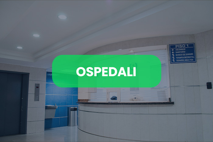 Segreteria ospedaliera che rappresenta uno dei nostri settori di attività, gli ospedali