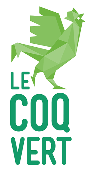 Logo du réseau Coq vert, dont fait partie bconnex, vise à créer et maintenir une croissance durable et responsable