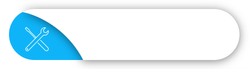 Symbole d'outils de bricolage sur fond bleu représentant le service de gestion de flotte IT, la réparation