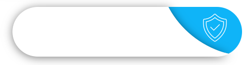 Symbole d'un bouclier sur fond bleu représentant notre offre de cybersécurité mobile